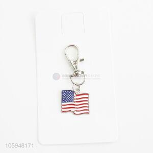 Promotional Item American Flag Alloy Keychain Bag Pendant