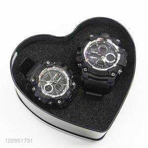 Popular Wholesale Fashion Simple Double Movement Watch