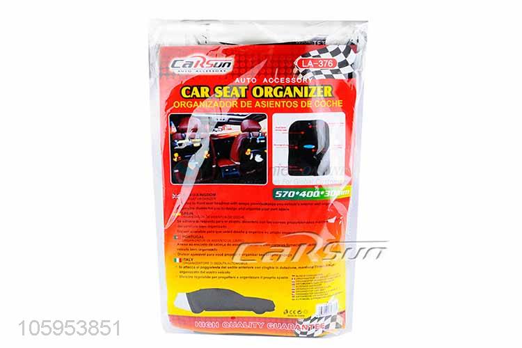 Wholesale Pu Car Organizers Seat Back Hanging Storage Bag