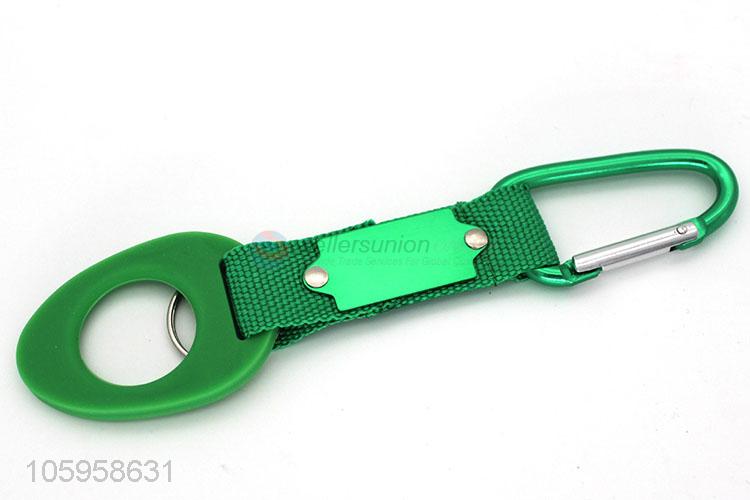 Direct factory silicone water bottle holder carabiner hook