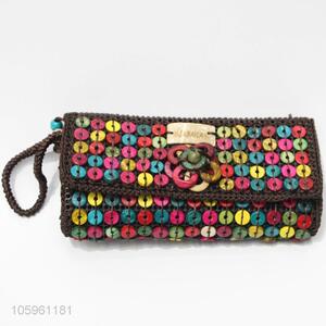 Delicate Design Colorful Handmade Handbag