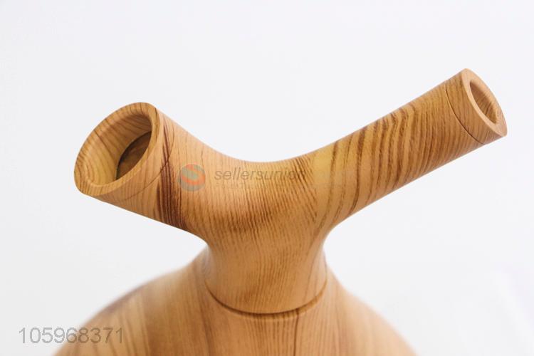 New design wood grain electric aroma diffuser air humidifier