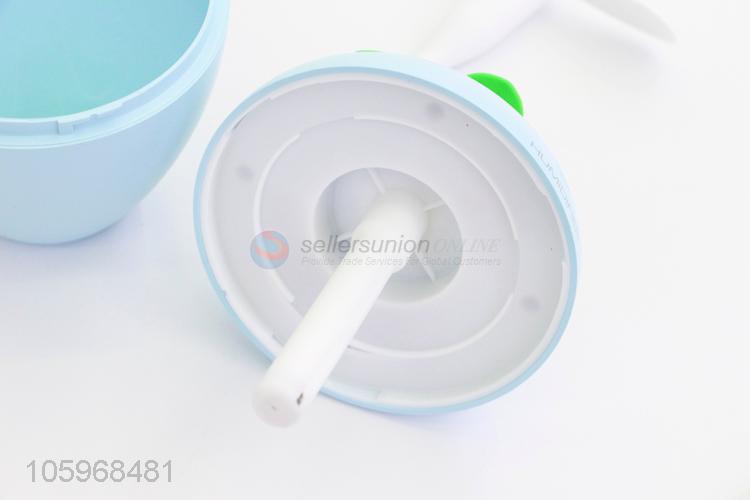 High sales 3 in 1 mini fan usb air humidifier with led light