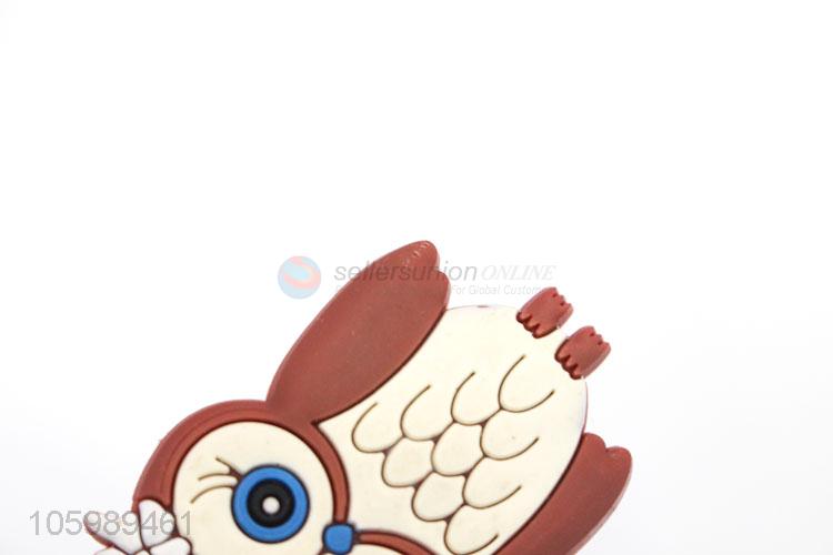 Factory Promotional Creative Cute Cartoon Owl Fridge Magnet