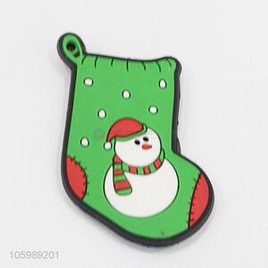 Top Sale Christmas Sock Fridge Magnet for Home Kitchen Decor