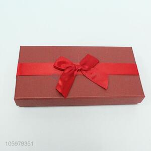 Best selling gift packaging box with bow