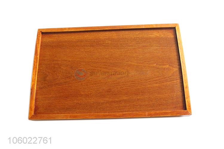 Hot Sale Wooden Rectangle Wooden Tray With Handle