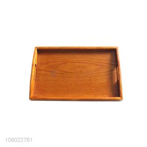 Hot Sale Wooden Rectangle Wooden Tray With Handle