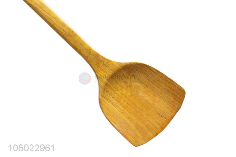 Fashion Wooden Spatula Golden Yellow Cooking Shovel