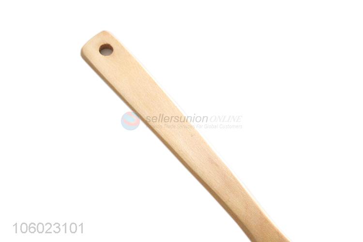 New Design Wooden Oblique Spatula Popular Cooking Shovel