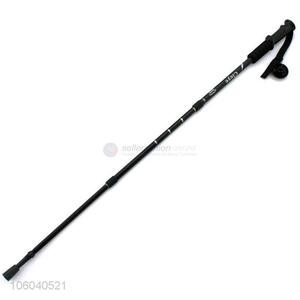 Good quality outdoor aluminum alloy retractable trekking pole hiking sticks