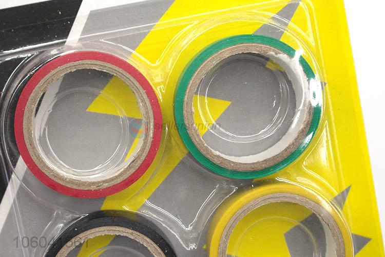 Good Quality Colorful 4 Pieces Assorted Pvc Tape