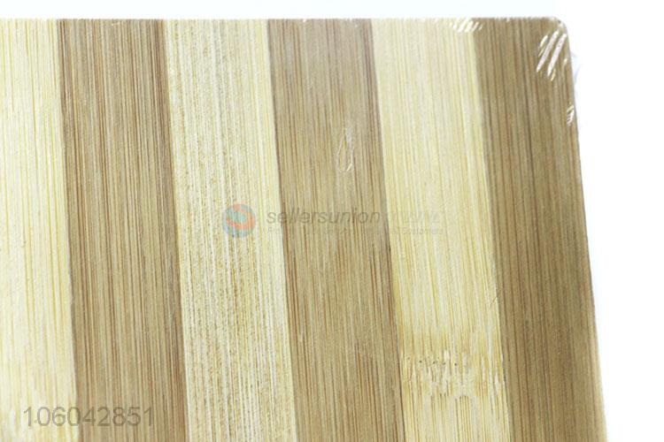 Wholesale price handheld 100% natural bamboo chopping board