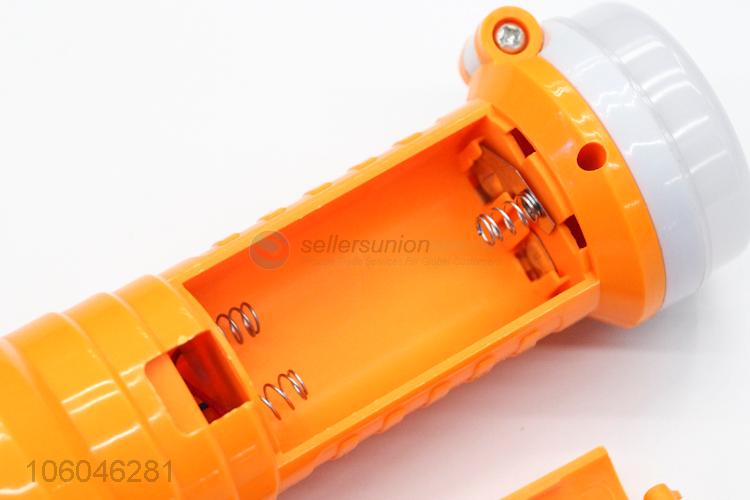 Wholesale dry battery plastic mini  flashlight torch flashlight