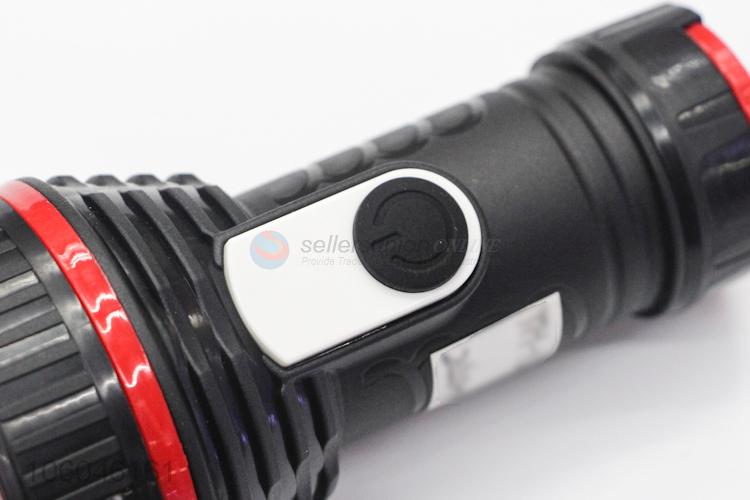 Direct factory battery plastic led flashlight from