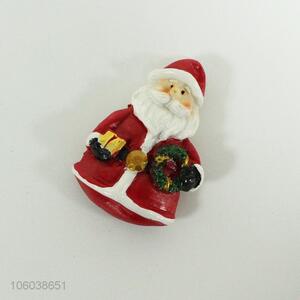 Good Sale Santa Claus Shape Resin Fridge Magnet