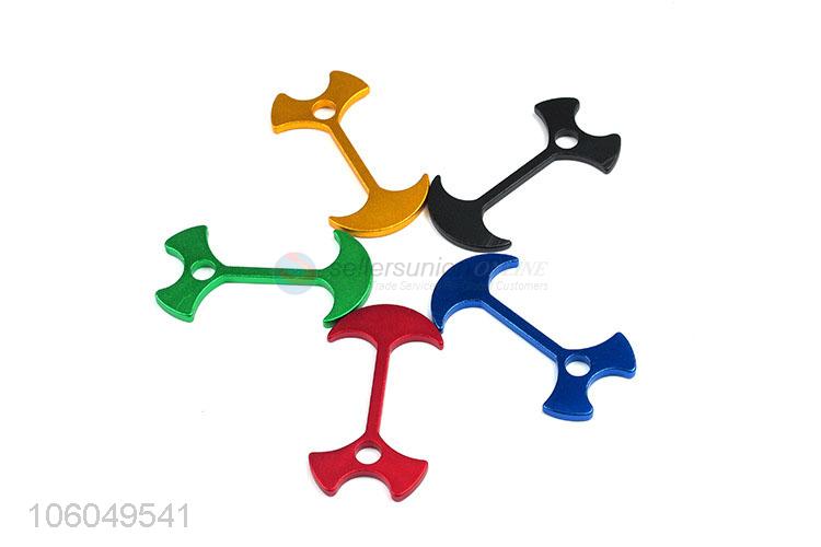 Promotional aluminum alloy camping tent pegs anchor pegs