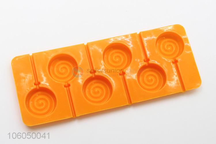 Hot selling custom silicone lollipop chocolate mold