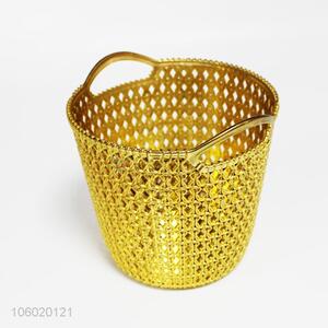 Best Quality Electroplate Plastic Wastepaper Baskets