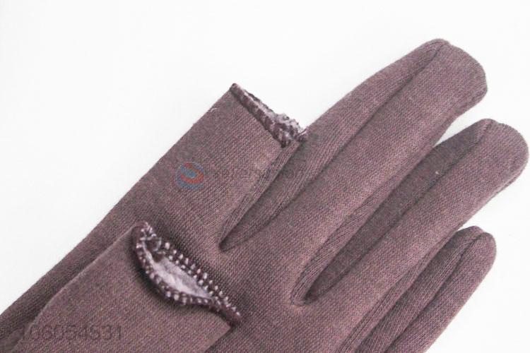 Personalized Design Velvet Warm Glove Touch Screen Gloves