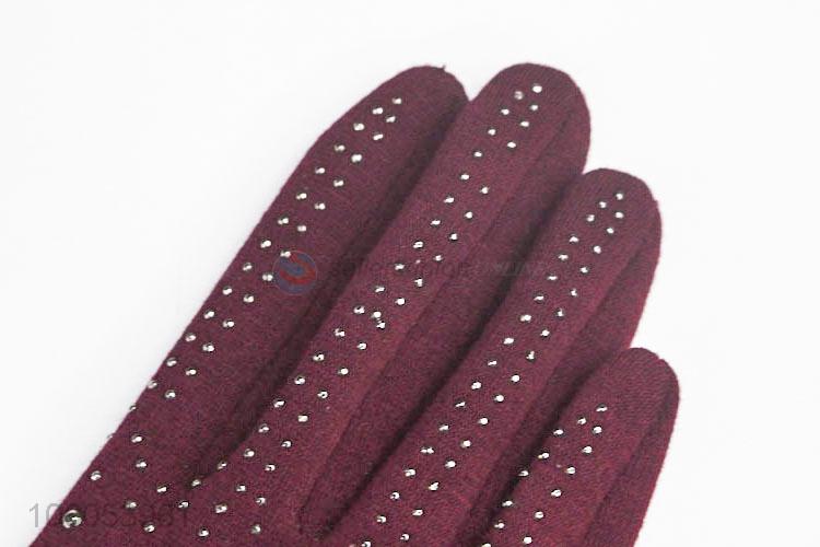 Hot Sale Winter Touch Screen Gloves Ladies Warm Gloves