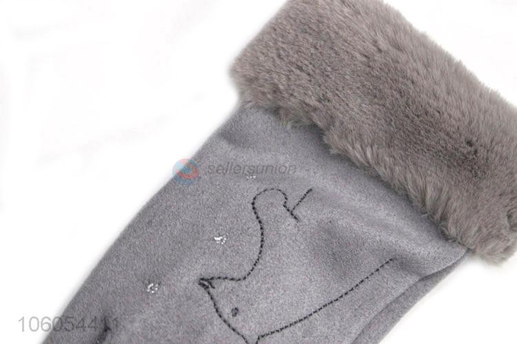 Wholesale Cartoon Pattern Winter Warm Gloves For Children