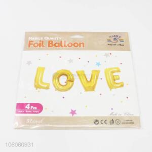 Competitive Price Love Letters Wedding Foil Balloons