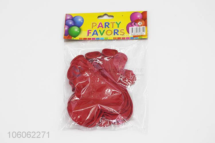 Low Price Latex Love Shaoe Balloons for Party Decoration