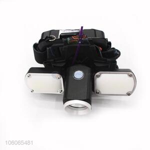Bottom price battery-powered headlight led head light for hiking