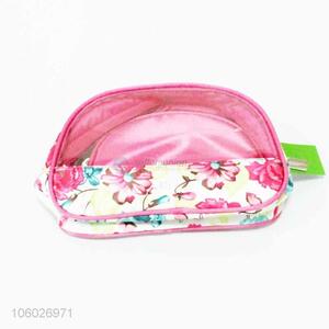 Lowest Price Flower Printing Cosmetic Bag Set