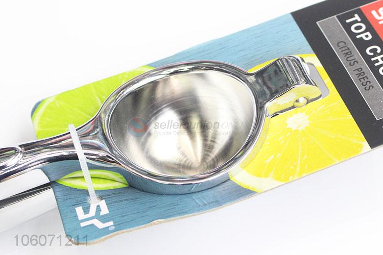 China suppliers kitchen tool zinc alloy lemon squeezer