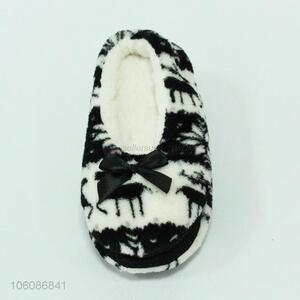 New Winter Home Slippers Women Indoor Floor Shoes Plush Slippers