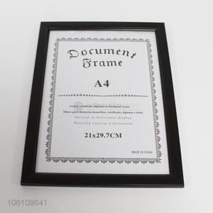 Factory Promotional A4 Certificate Frame