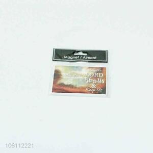 Premium quality rectangle ceramic fridge sticker with printing