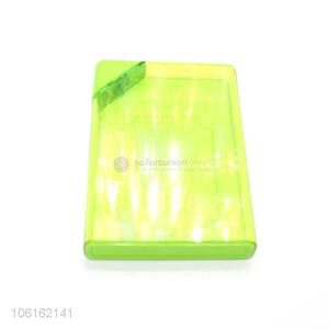 OEM factory notebook shape 380ml plastic water bottle