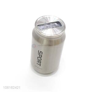 China suppliers ring-pull can shape stainless steel thermos vacuum cup