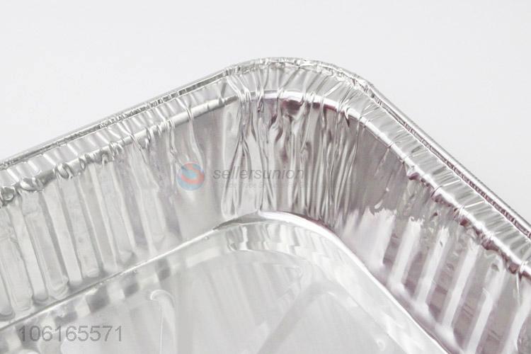 Wholesale Sliver Aluminum Foil Food Container Tray