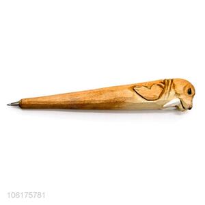 Hot Selling Wooden Animal Ballpoint Pen