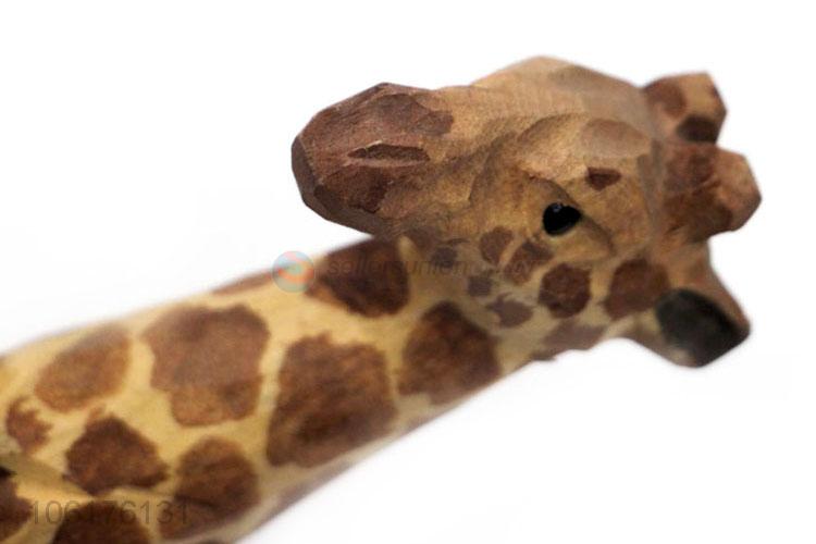 Promotional Gift Animal Head Wooden Ball-point Pen