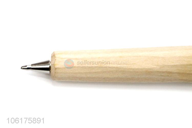 New Arrival Animal Head Wooden Ball-point Pen