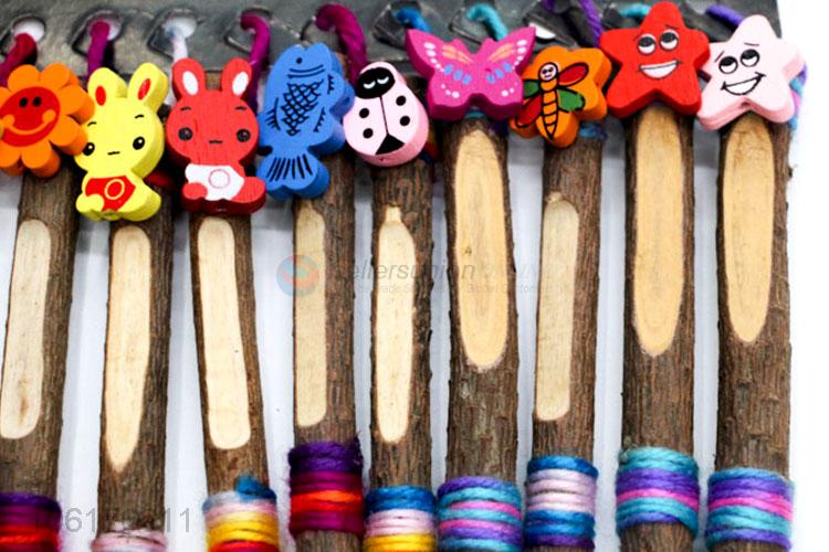 China Factory Supply Wood Kids Crafts Ballpoint Pen
