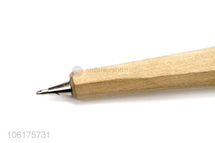 Factory Price Animal Head Wooden Ball-point Pen