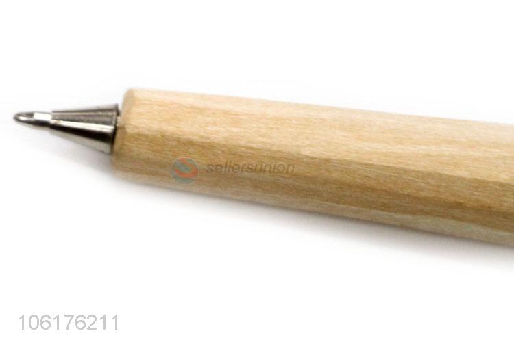 New Useful Animal Head Wooden Ball-point Pen