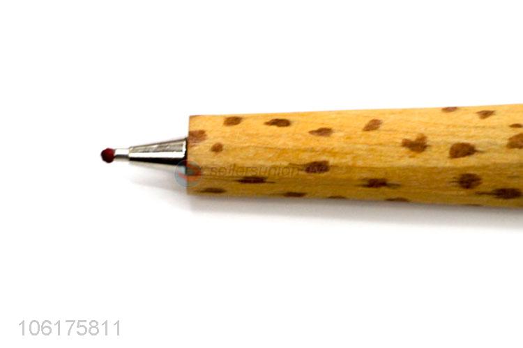 Wholesale Cheap Animal Head Wooden Ball-point Pen
