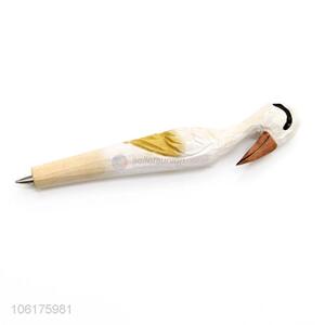 Direct Factory Hand Carved Wooden Animal Ballpoint Pen