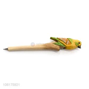 Good Quanlity Wooden Animals Head Ballpoint Pen