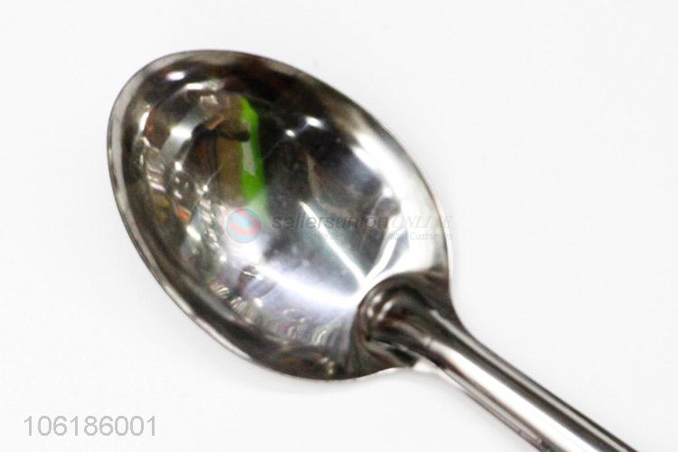 Recent design kitchen products stainless steel long dinner spoon