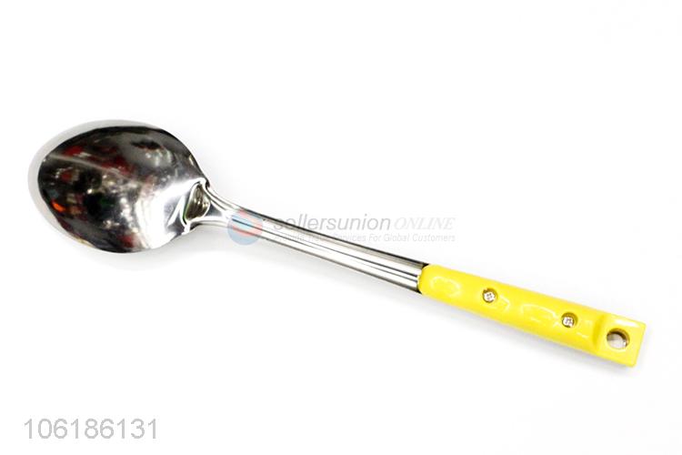 China suppliers kitchen products stainless steel long dinner spoon