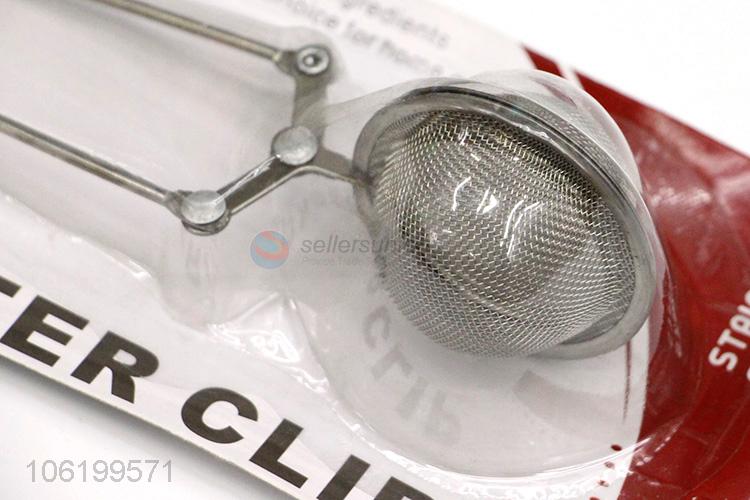 New Creative Mini Stainless Steel Tea Strainer