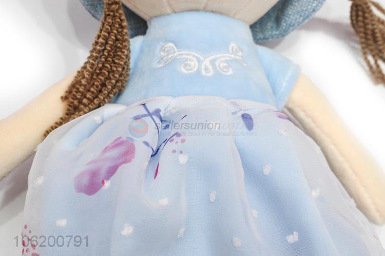 High Sales Sweet Cute Girl Toys Plush Dolls Stuffed Dolls For Kids